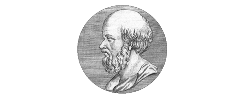 illustrated portrait of Eratosthenes